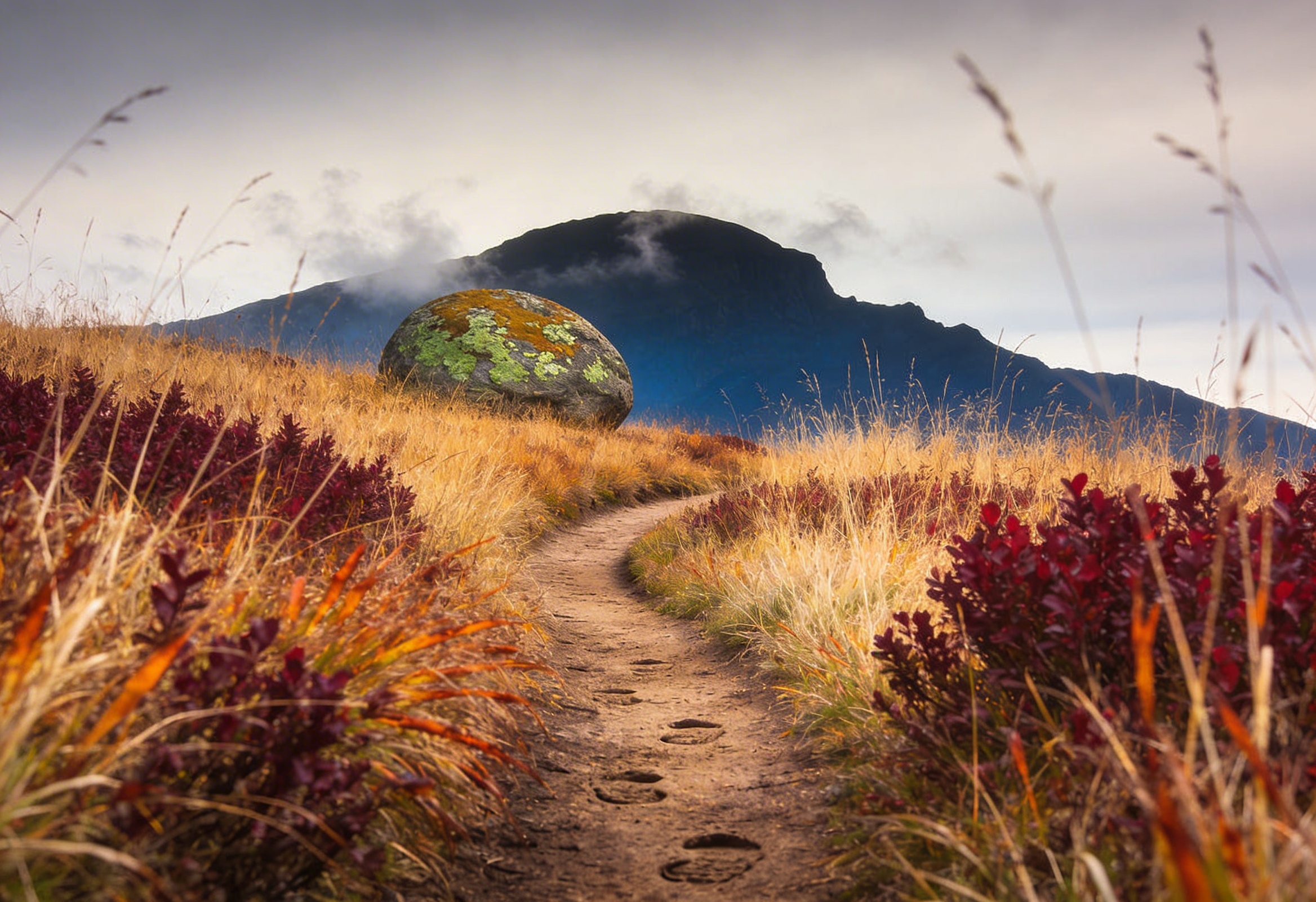 Kaçkar Dağları'nda sonbahar renkleri altın çayırlarda